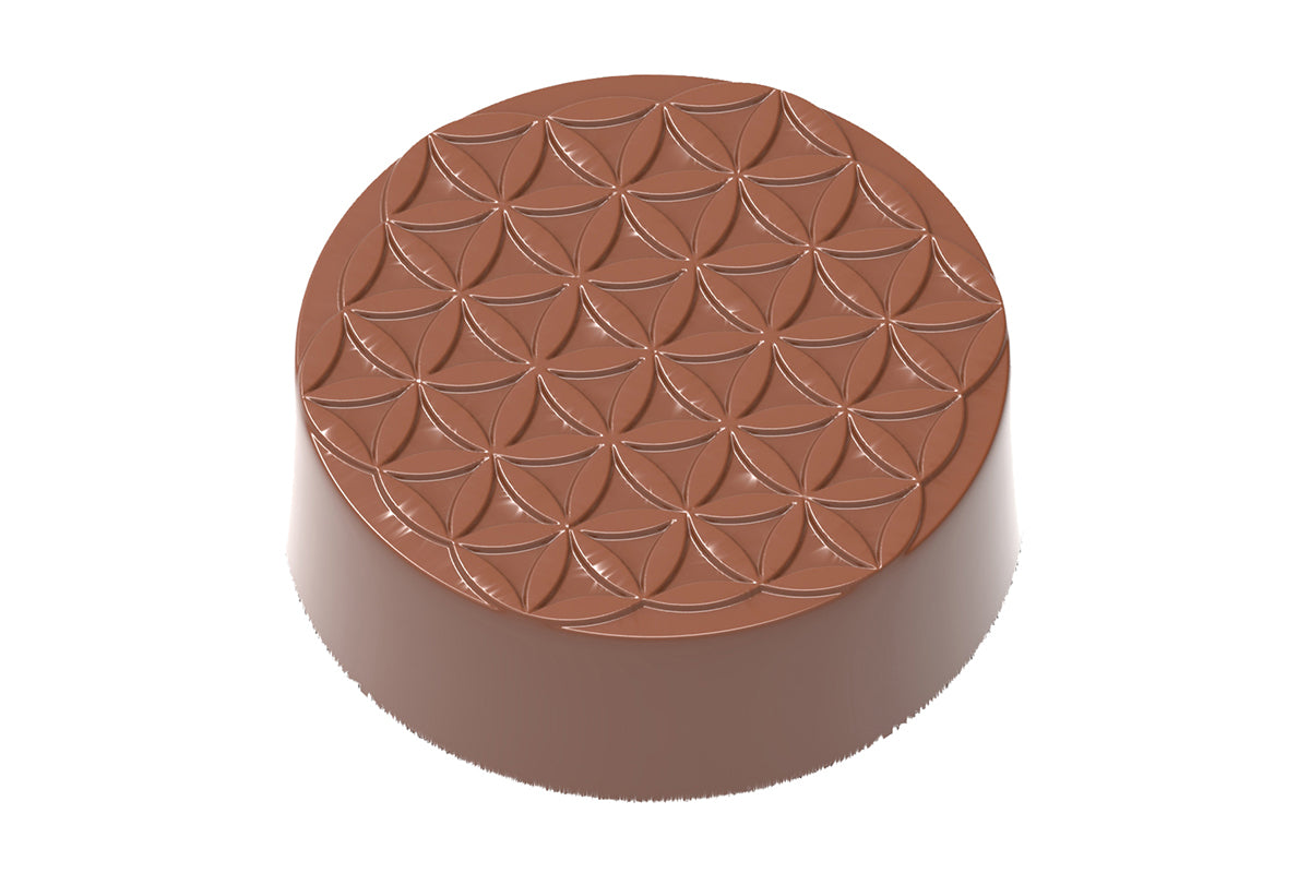 CW1855 - Chocolate World - Flower Of Life (Diwali) Polycarbonate Mould