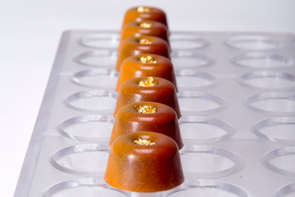 CW1857 - Chocolate World - The "Volcano" Dutch Pastry Polycarbonate Mould