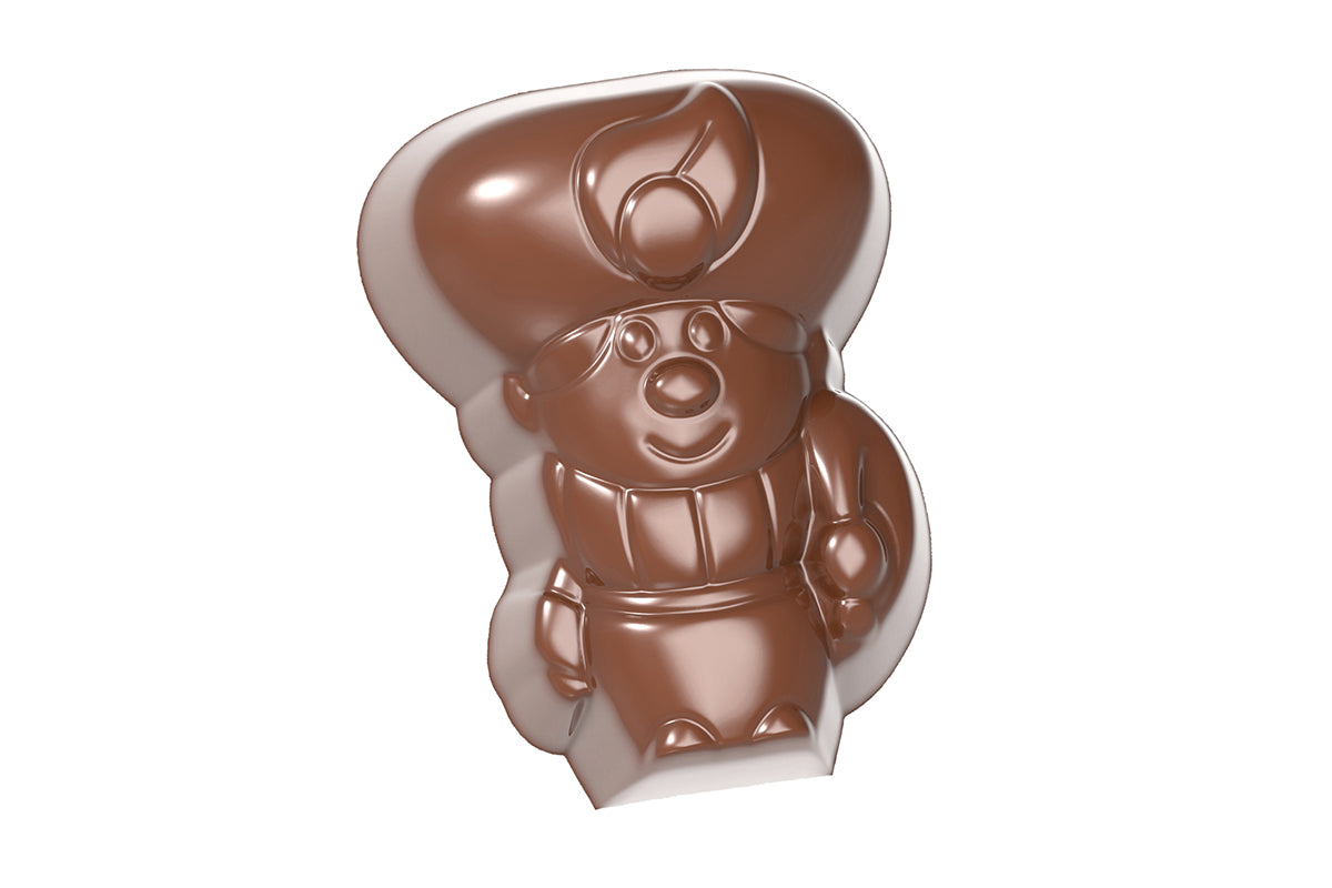 CW1869 - Chocolate World - Chocolate Pete Chocolate Polycarbonate Mould