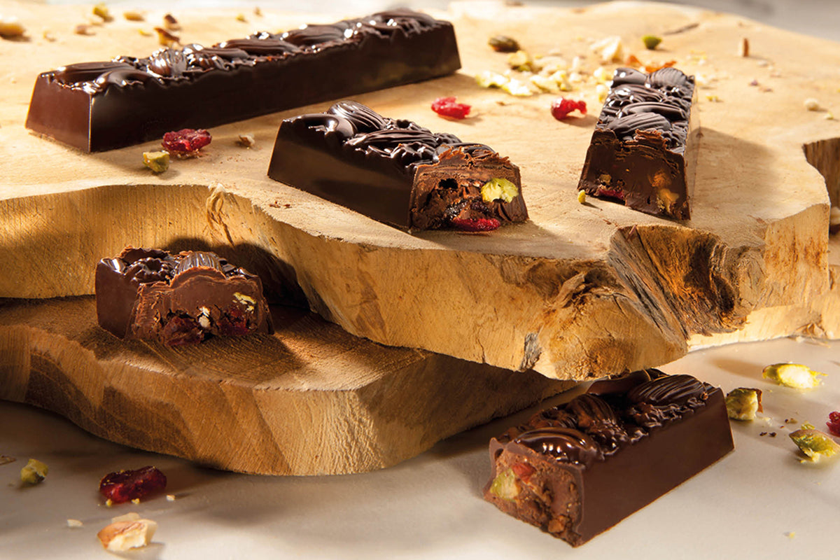 CW1872 - Chocolate World - Chocolate Muesli Bar Polycarbonate Mould