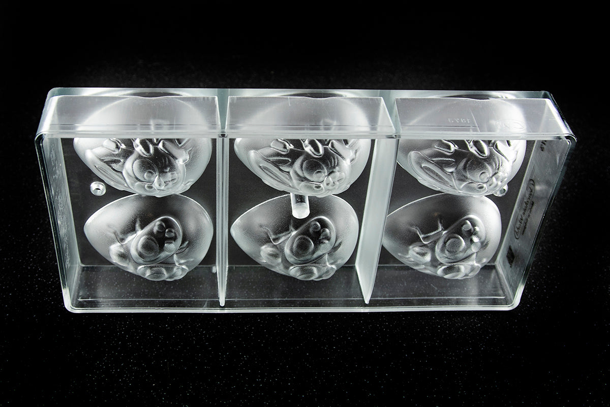 CW1873 - Chocolate World - Crash Test Bunny Polycarbonate Mould