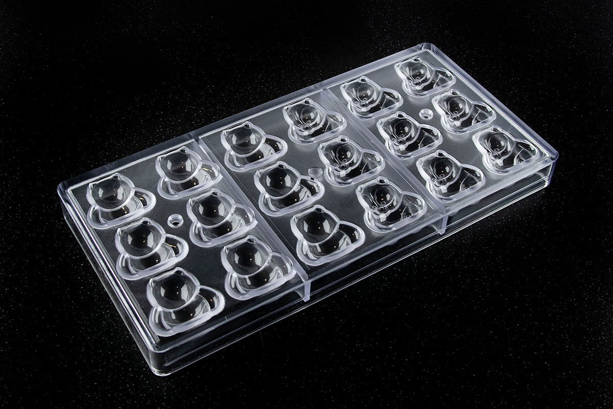 CW1874 - Chocolate World - Chocolate Panda Polycarbonate Mould