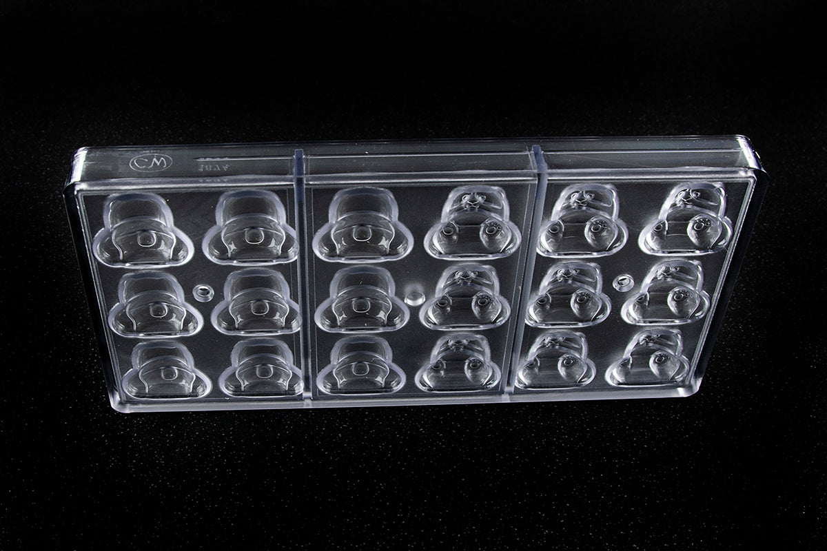 CW1874 - Chocolate World - Chocolate Panda Polycarbonate Mould