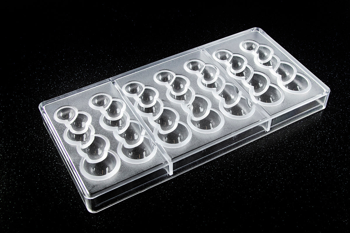 CW1883 - Chocolate World - The Bubble Bar Polycarbonate Mould
