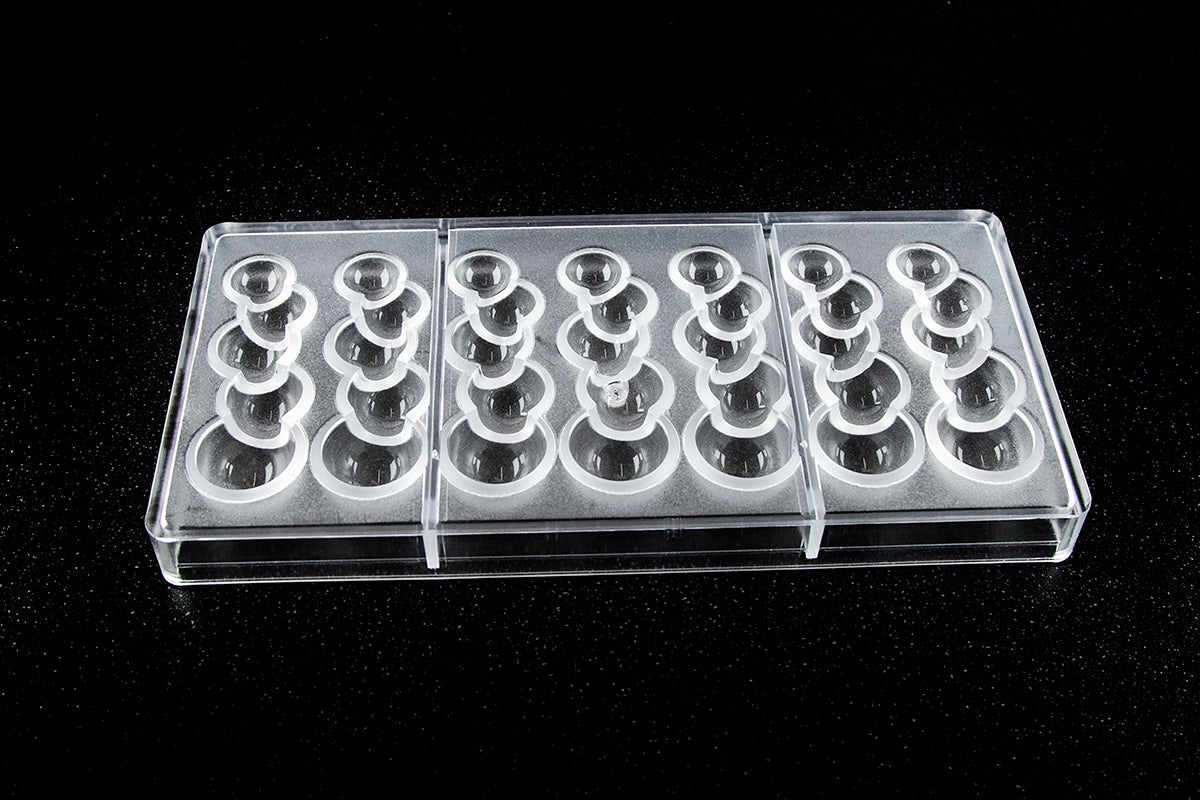 CW1883 - Chocolate World - The Bubble Bar Polycarbonate Mould