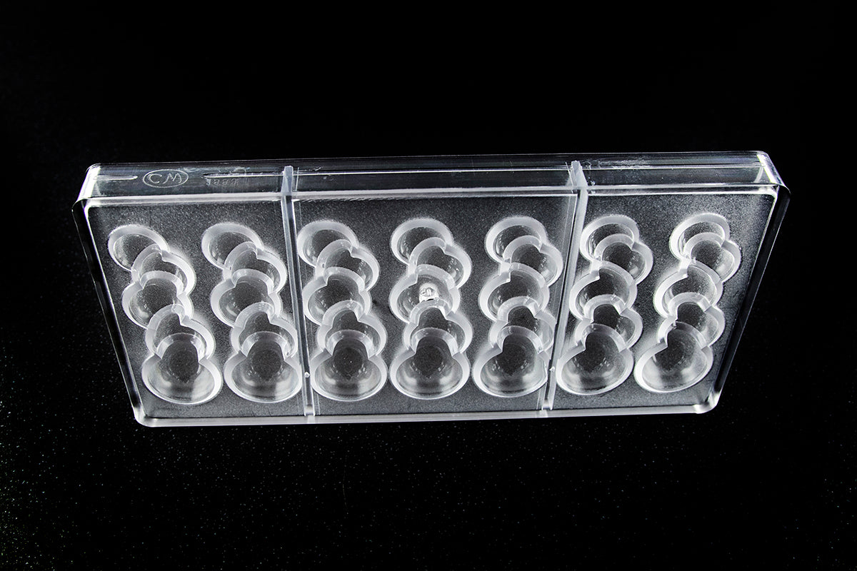 CW1883 - Chocolate World - The Bubble Bar Polycarbonate Mould