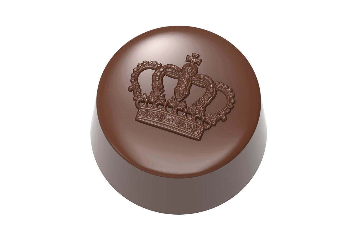 CW1884 - Chocolate World - Chocolate Crown Polycarbonate Mould