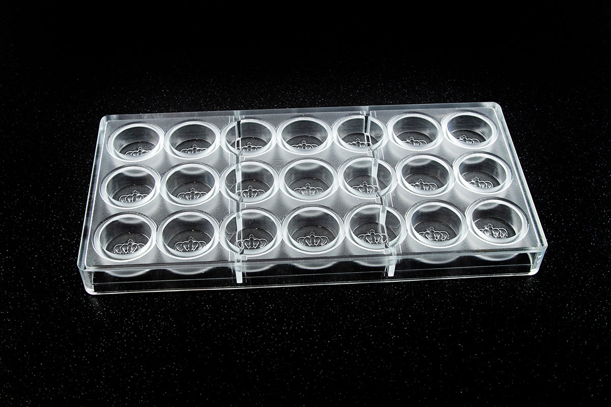 CW1884 - Chocolate World - Chocolate Crown Polycarbonate Mould