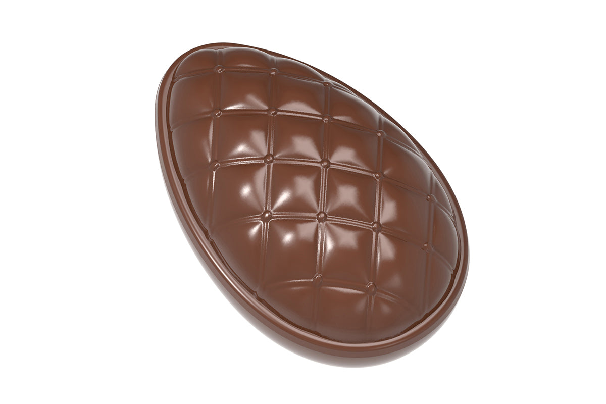 CW1888 - Chocolate World - Egg Chesterfield Polycarbonate Mould