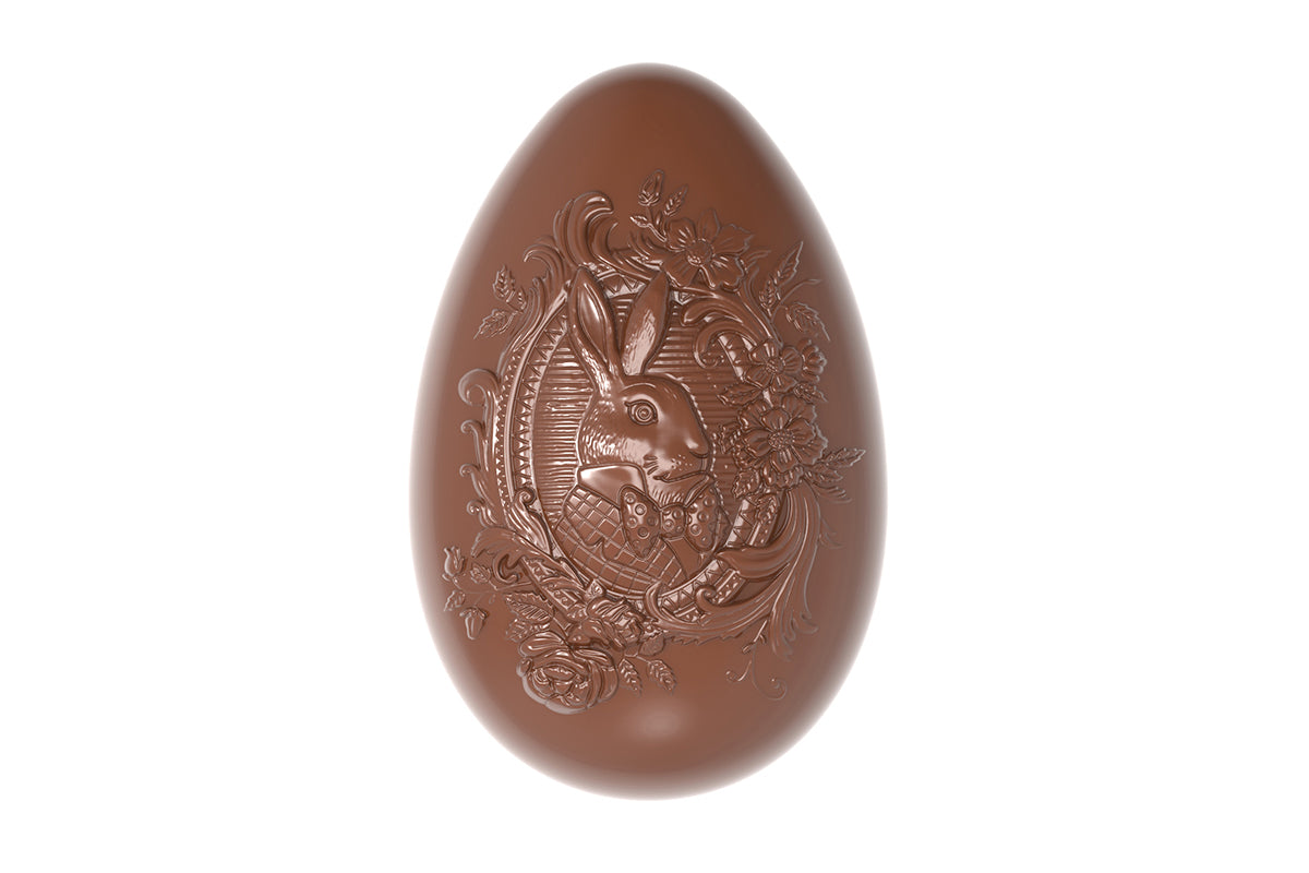 CW1889 - Chocolate World - Egg Belle-époque Polycarbonate Mould