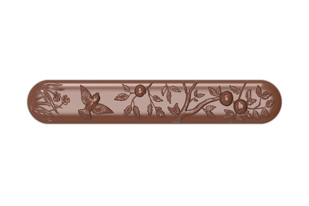 CW1894 - Chocolate World - Bar Bird Belle-époque Polycarbonate Mould