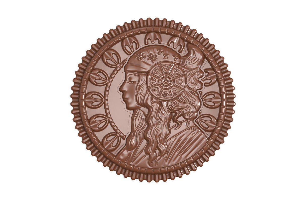 CW1895 - Chocolate World - Caraque Venus & Diana 2 Fig Polycarbonate Mould