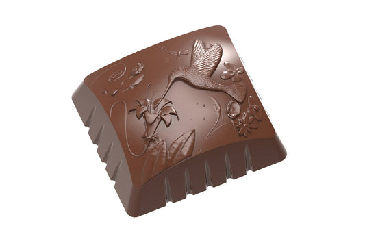 CW1897 - Chocolate World - Chocolate Hummingbird Polycarbonate Mould