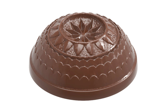 CW1900 - Chocolate World - Half Sph?re Belle Epoque Polycarbonate Mould