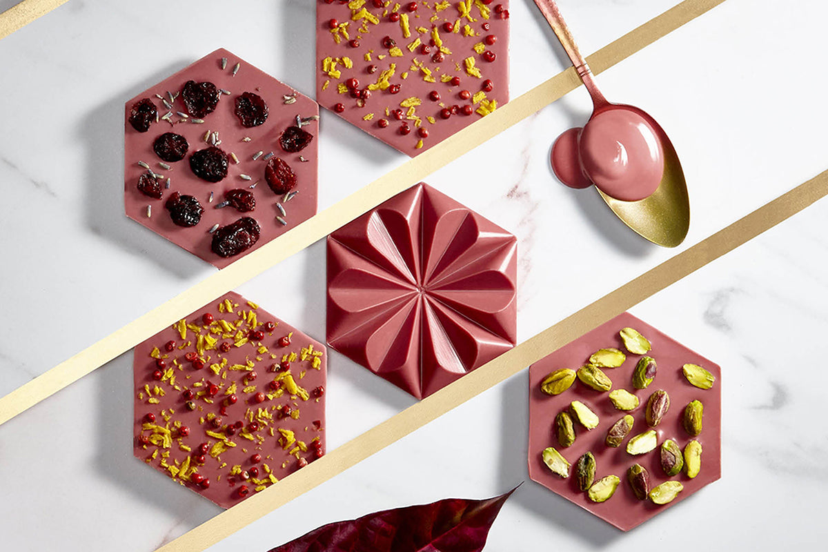 CW1906 - Chocolate World - Chocolate Ruby Tablet Polycarbonate Mould