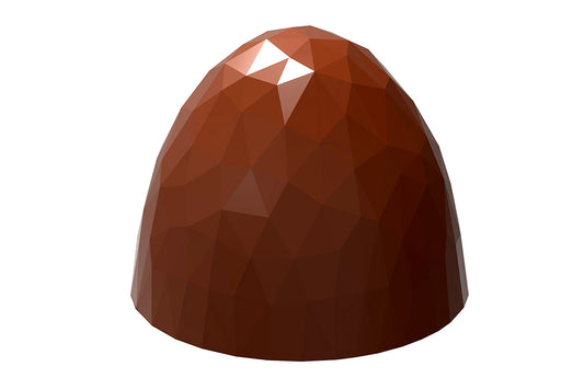CW1923 - Chocolate World - Chocolate Bullet Facet Polycarbonate Mould