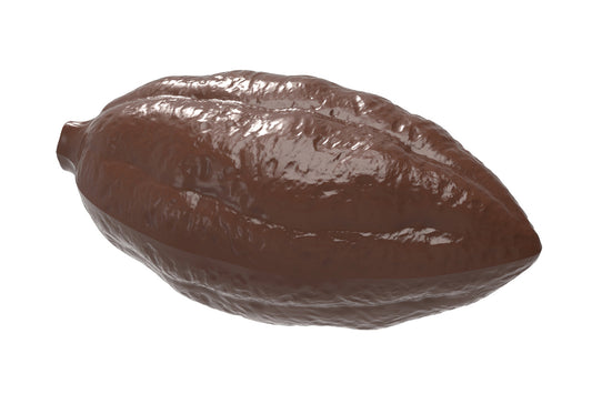 CW1925 - Chocolate World - Cocoa Bean Without Stem Polycarbonate Mould
