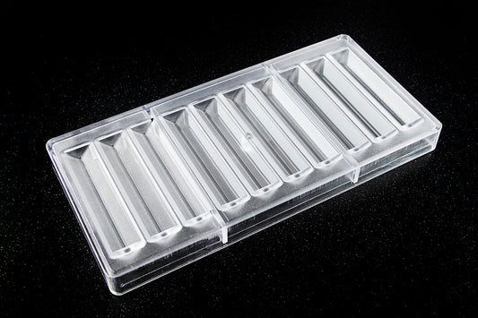 CW1929 - Chocolate World - Half Bar Juliana Badaró Polycarbonate Mould