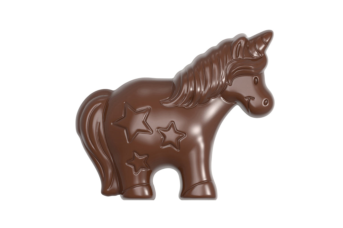 CW1931 - Chocolate World - Chocolate Large Unicorn Polycarbonate Mould