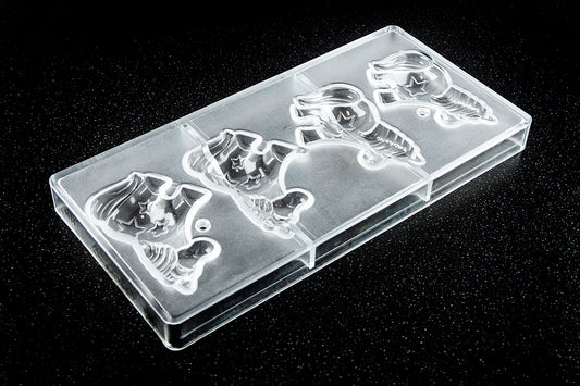 CW1931 - Chocolate World - Chocolate Large Unicorn Polycarbonate Mould