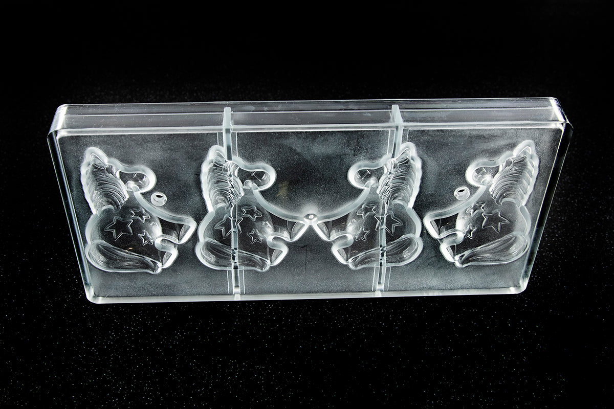 CW1931 - Chocolate World - Chocolate Large Unicorn Polycarbonate Mould