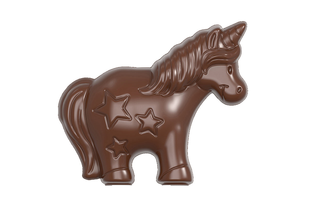 CW1933 - Chocolate World - Chocolate Unicorn Polycarbonate Mould
