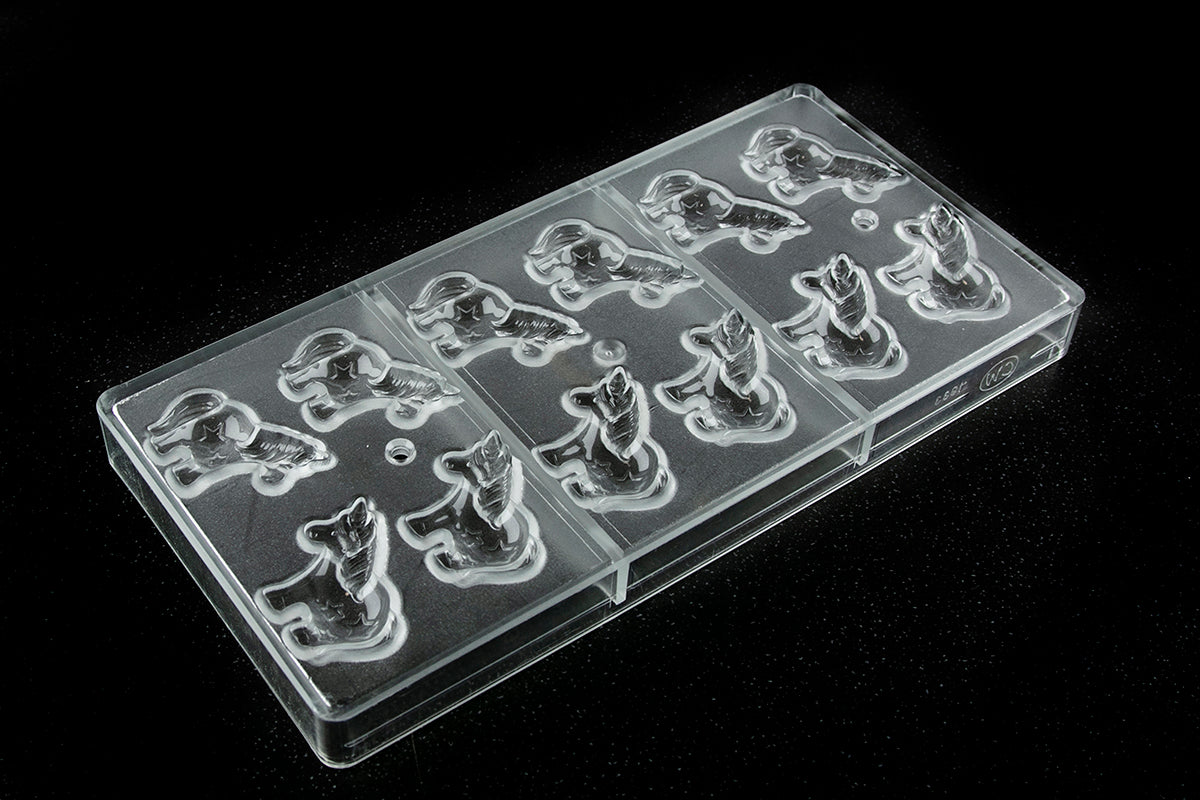 CW1933 - Chocolate World - Chocolate Unicorn Polycarbonate Mould