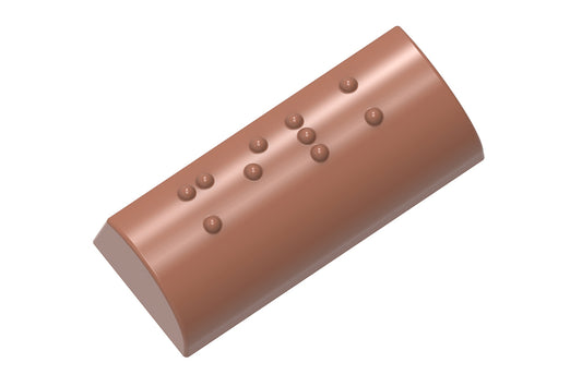 CW1942 - Chocolate World - Braille Praline "Milk" Polycarbonate Mould