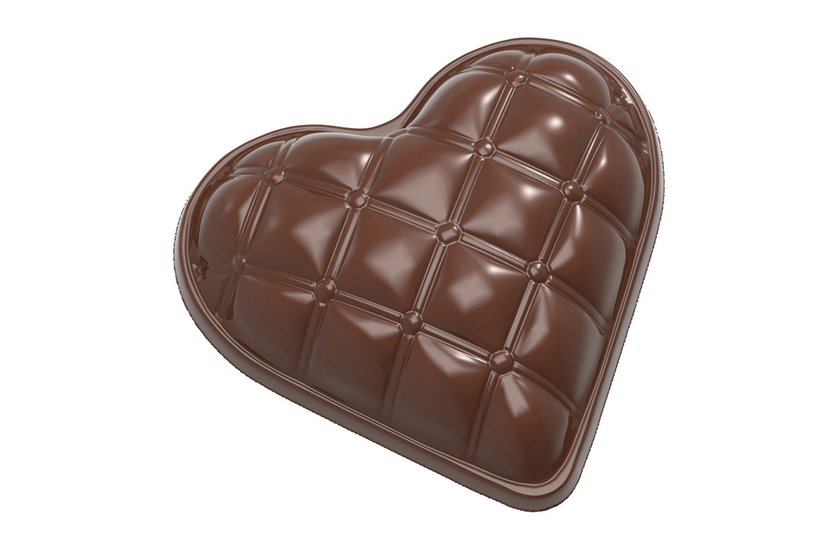 CW1945 - Chocolate World - Bonbonniere Heart Polycarbonate Mould