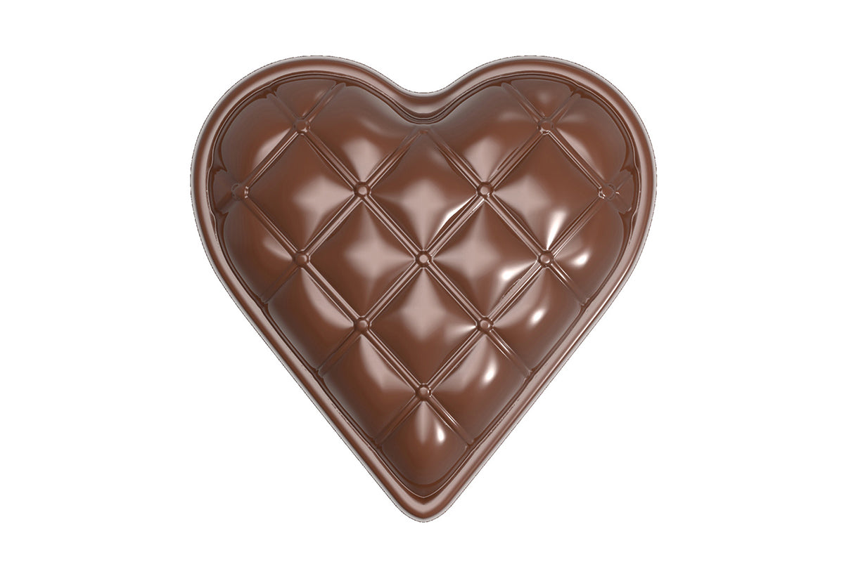 CW1945 - Chocolate World - Bonbonniere Heart Polycarbonate Mould