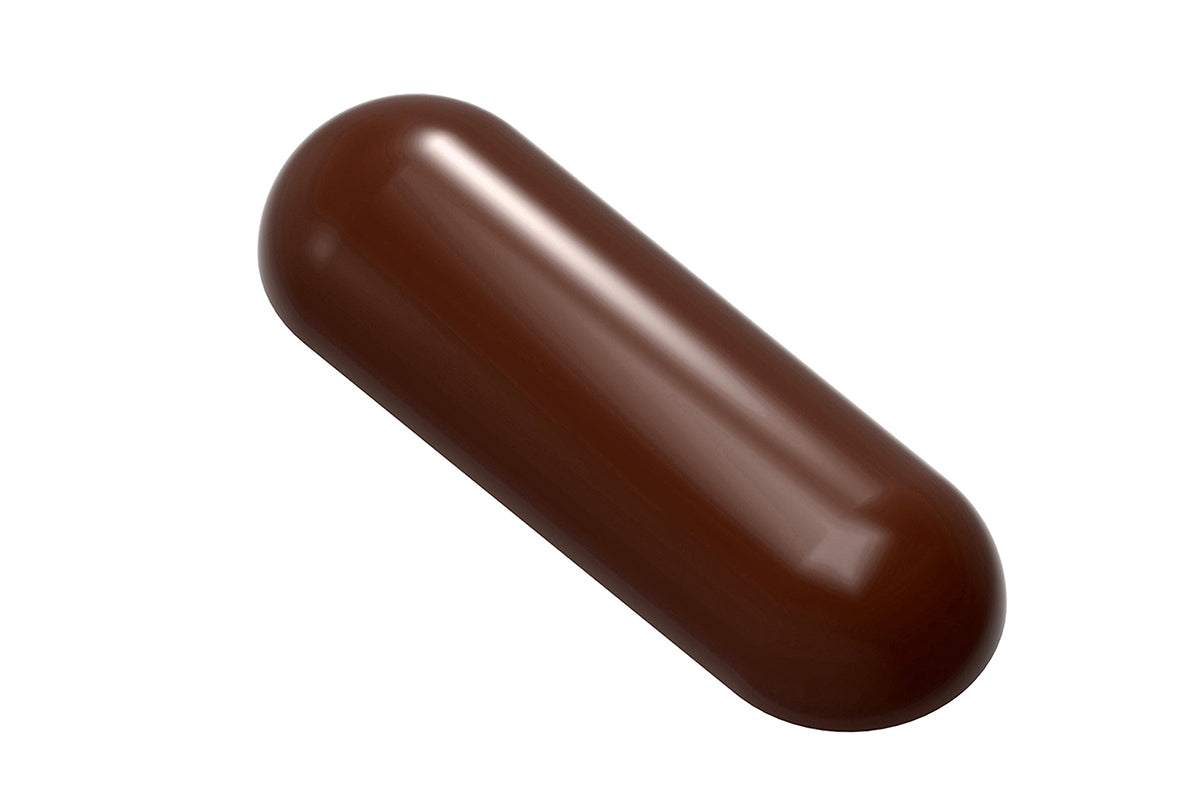 CW1947 - Chocolate World - Chocolate Drug Pill Long Polycarbonate Mould