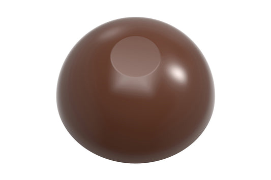 CW1953 - Chocolate World - Sphere Flattend Polycarbonate Mould