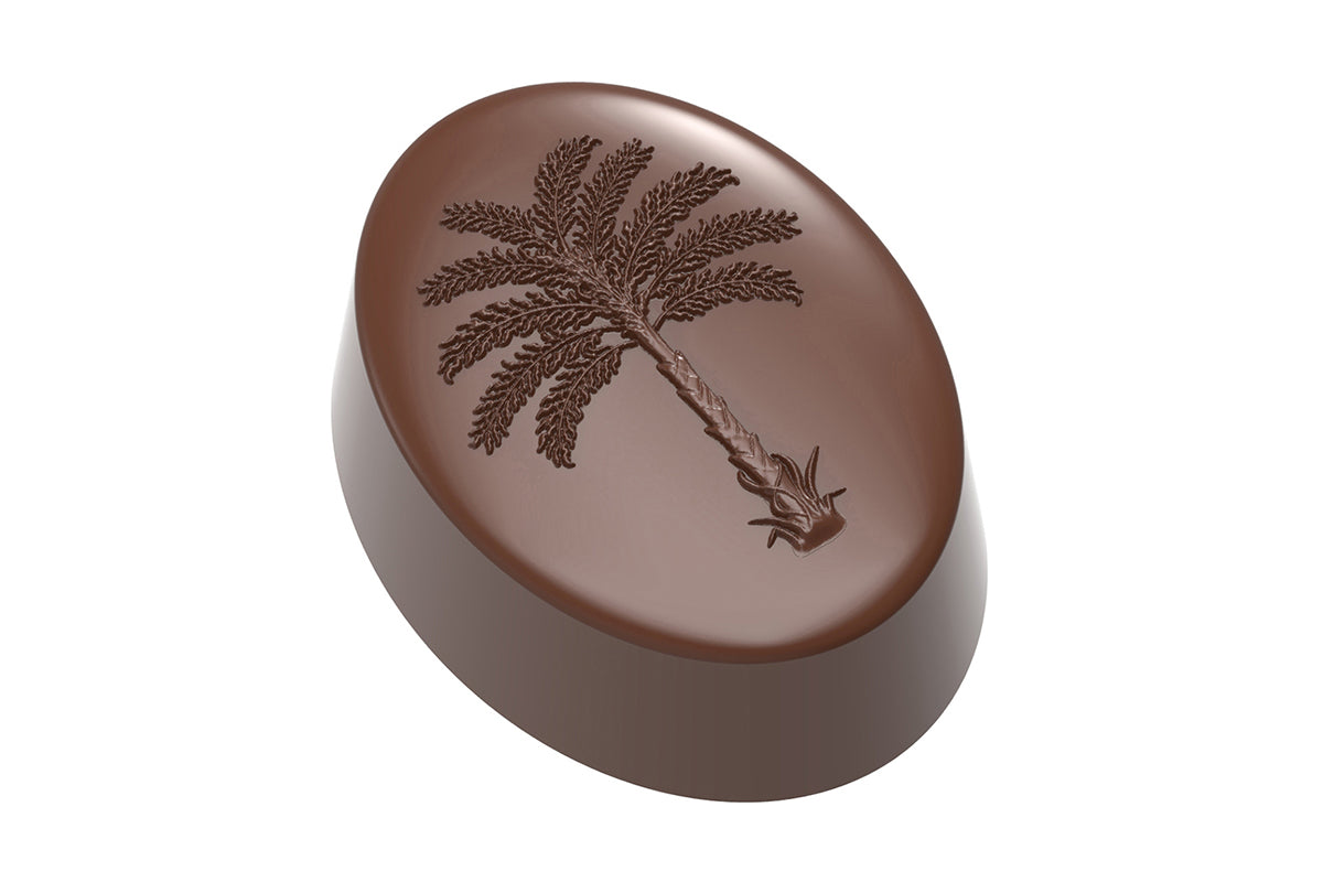 CW1965 - Chocolate World - Praline Palm-Tree Polycarbonate Mould