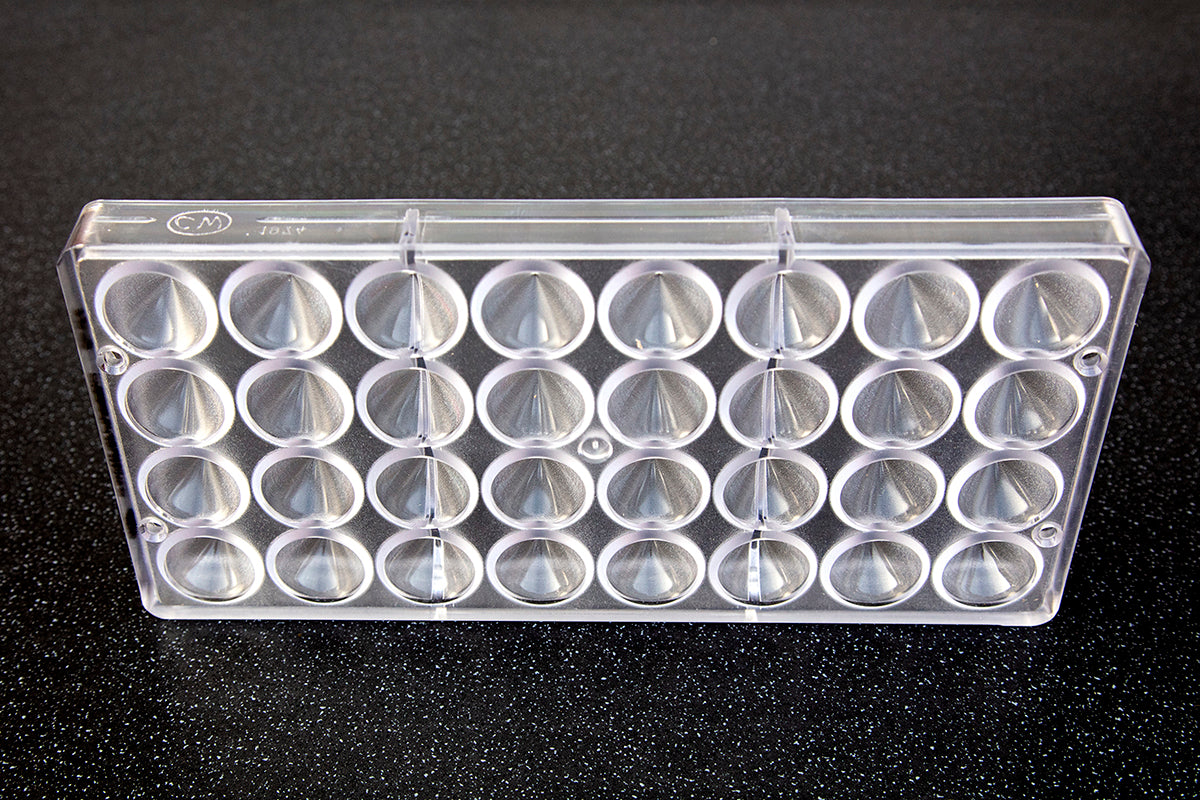 CW1974 - Chocolate World - Drop Cone Vivian Zhou Polycarbonate Mould