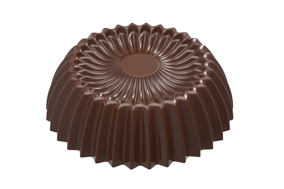 CW1976 - Chocolate World - Pleated & Flattend Polycarbonate Mould