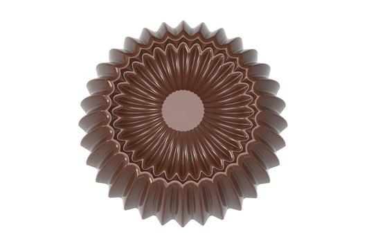 CW1976 - Chocolate World - Pleated & Flattend Polycarbonate Mould