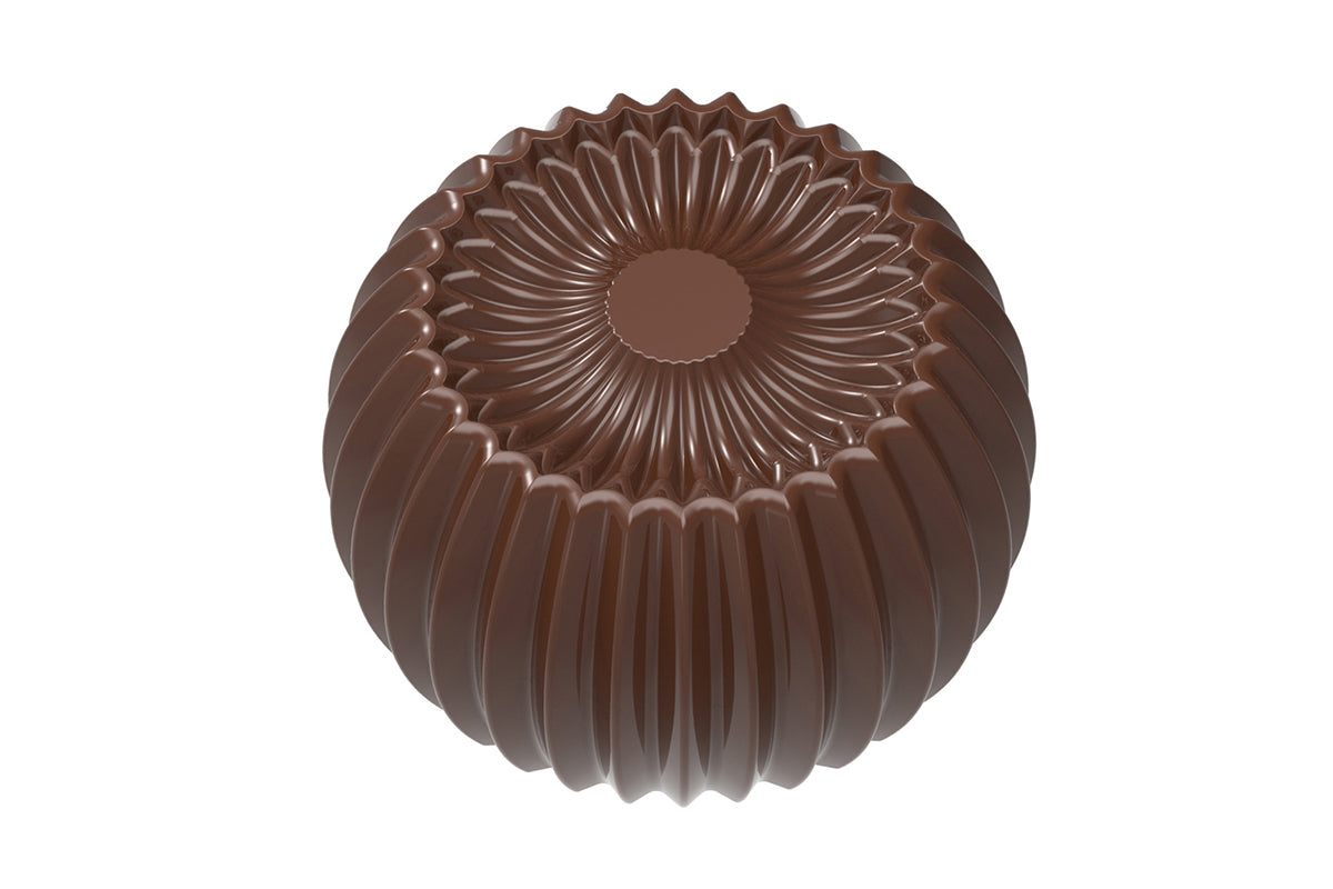 CW1976 - Chocolate World - Pleated & Flattend Polycarbonate Mould