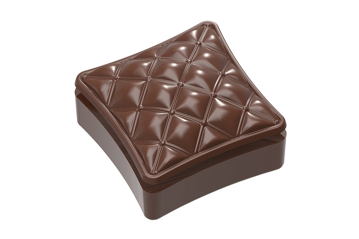 CW1993 - Chocolate World - Bonbonniere Cushion Polycarbonate Mould