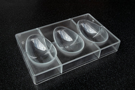 CW2007 - Chocolate World - Smooth Egg 123 mm Polycarbonate Mould