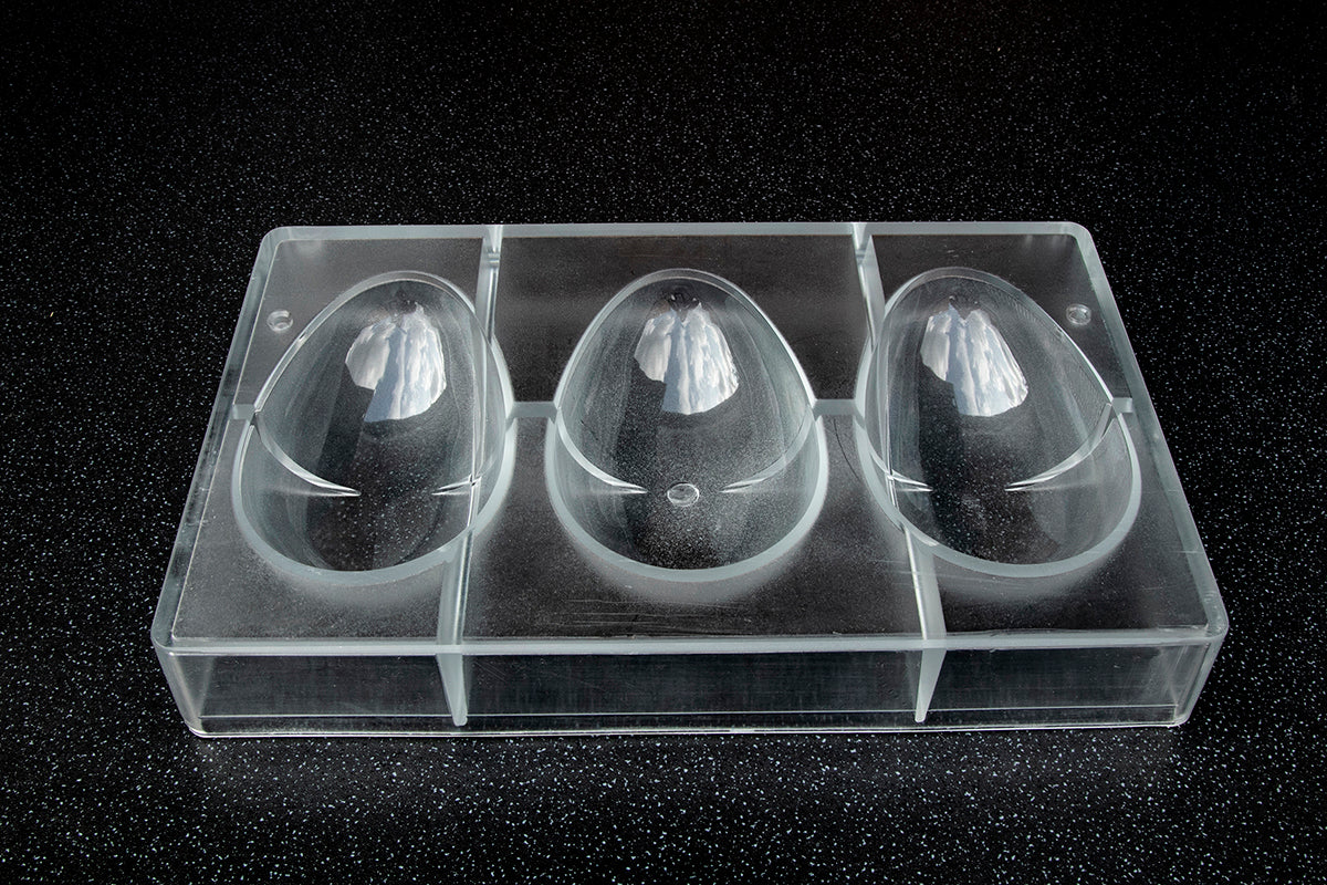 CW2007 - Chocolate World - Smooth Egg 123 mm Polycarbonate Mould