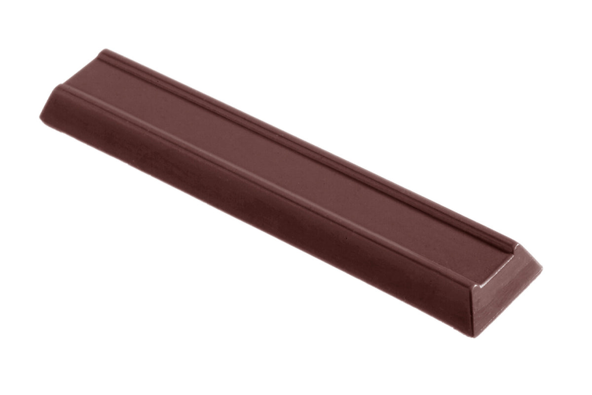 CW2012 - Chocolate World - Bar Flat Long 22 g Polycarbonate Mould