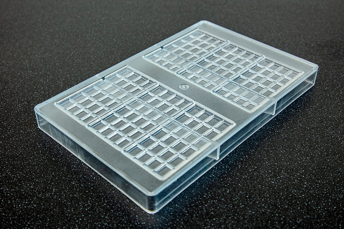 CW2017 - Chocolate World - Chocolate Tablet 27 g Polycarbonate Mould