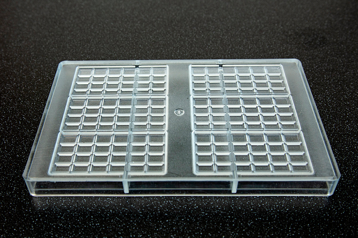 CW2017 - Chocolate World - Chocolate Tablet 27 g Polycarbonate Mould