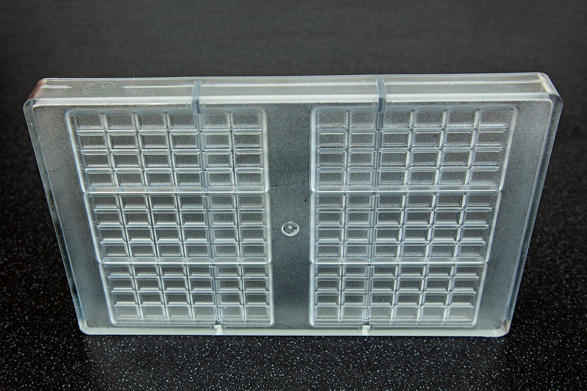 CW2017 - Chocolate World - Chocolate Tablet 27 g Polycarbonate Mould