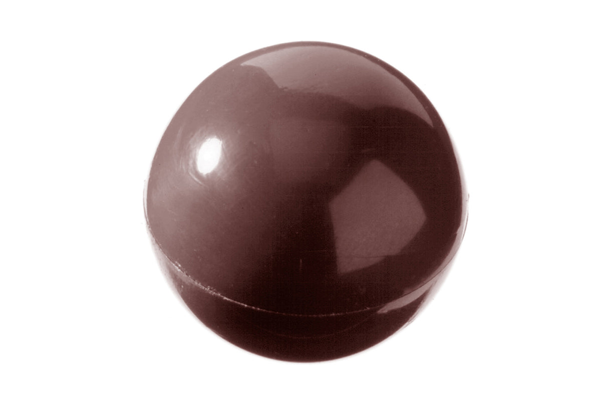 CW2022 - Chocolate World - Half Sphere Ø 30 mm Polycarbonate Mould