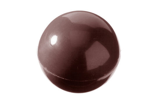 CW2022 - Chocolate World - Half Sphere Ø 30 mm Polycarbonate Mould