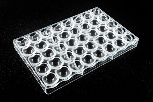 CW2022 - Chocolate World - Half Sphere Ø 30 mm Polycarbonate Mould