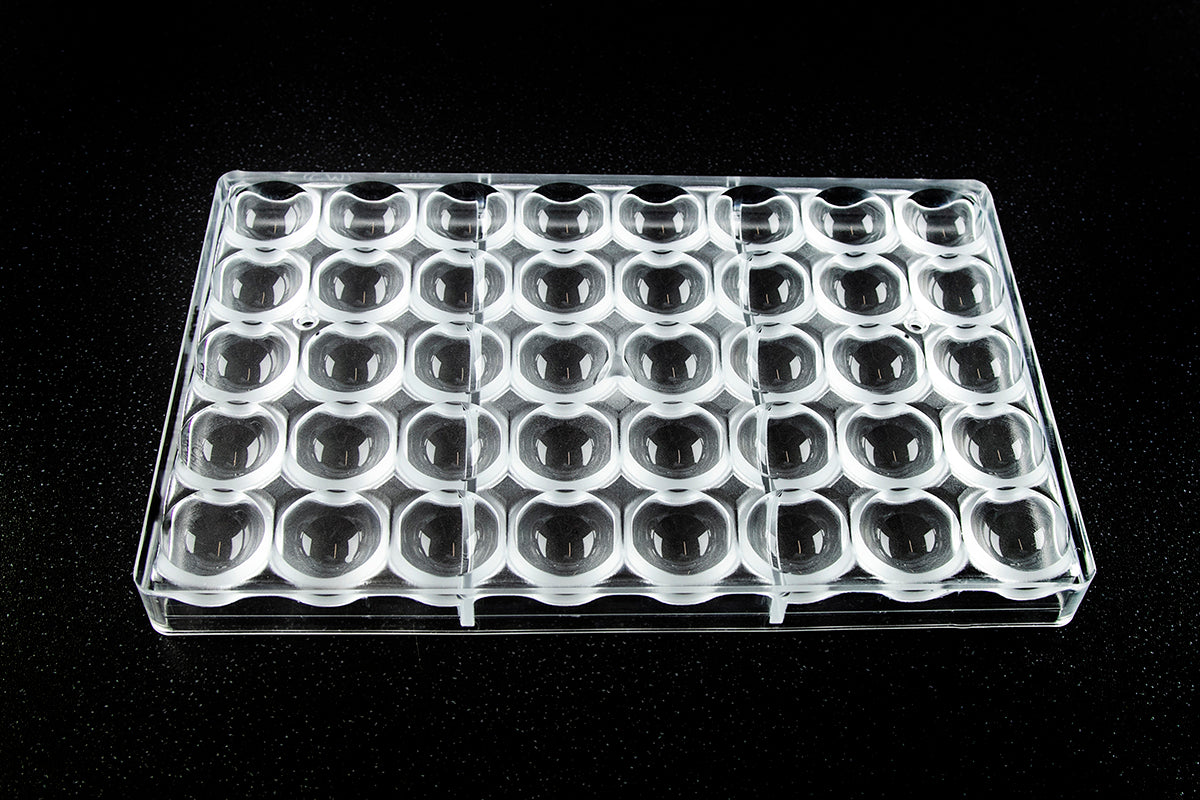 CW2022 - Chocolate World - Half Sphere Ø 30 mm Polycarbonate Mould