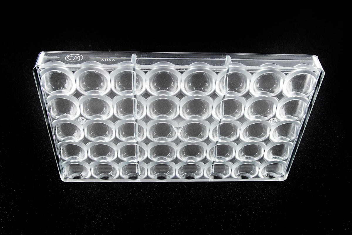 CW2022 - Chocolate World - Half Sphere Ø 30 mm Polycarbonate Mould