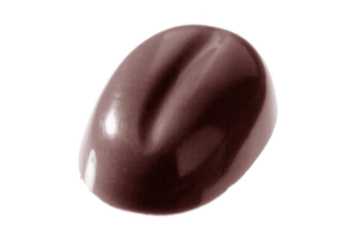 CW2028 - Chocolate World - Coffeebean 1 g Polycarbonate Mould